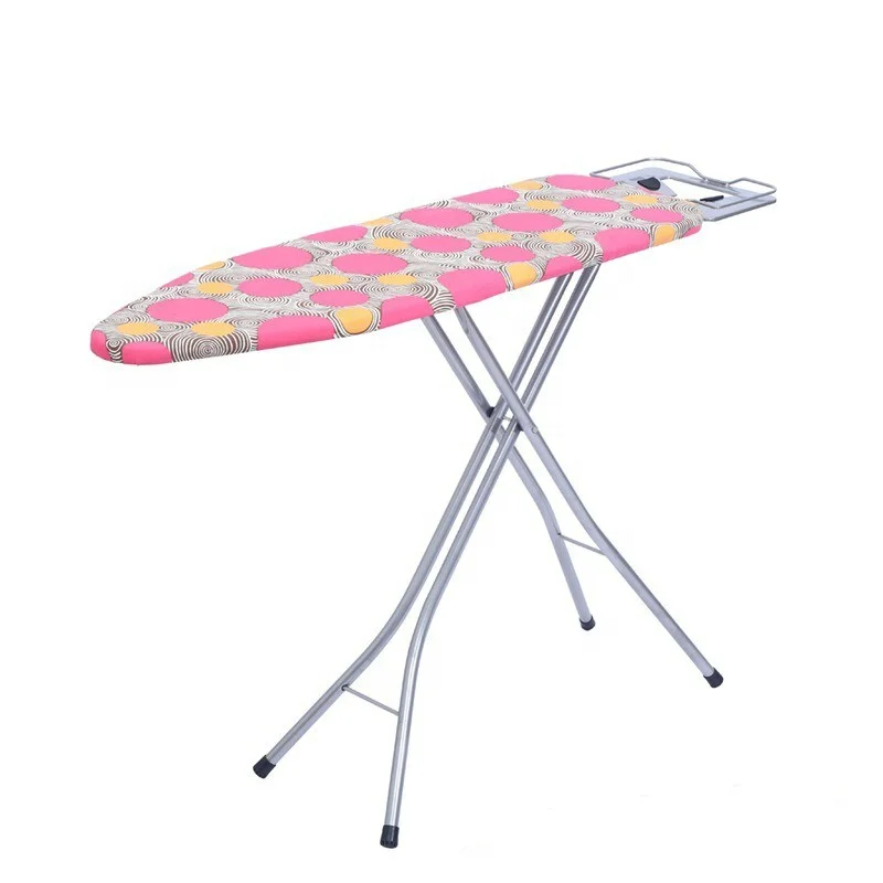 36x12' Metal Clothes Ironing Stand with Cotton Cover Living Room Standing Type Installation for Home Use