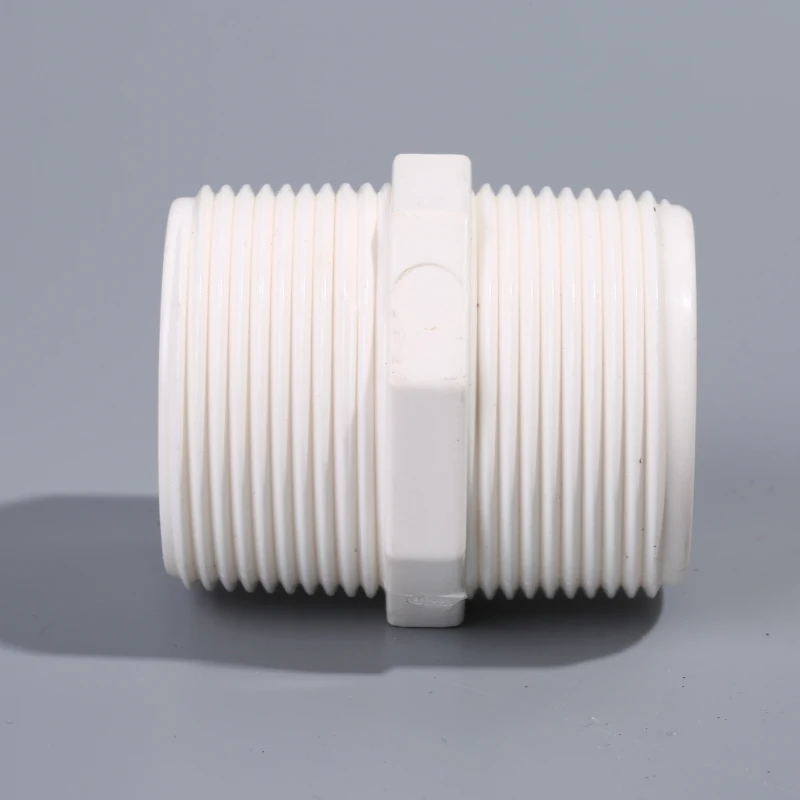 High Quality External Thread Straight Connector Threaded Joint Plastic Irrigation Water Pipe Fittings