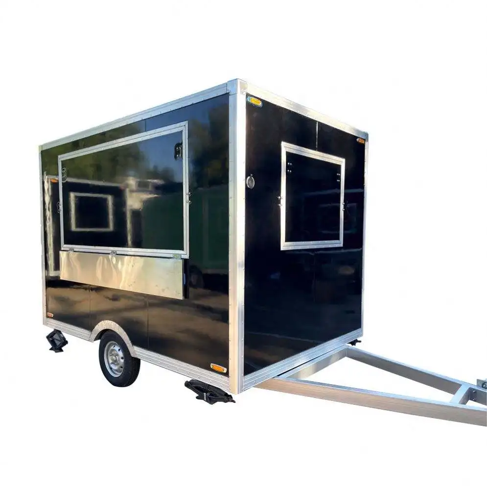 TUNE China Factory DOT Certificate Custom Fiberglass Ice Cream Truck For Sale