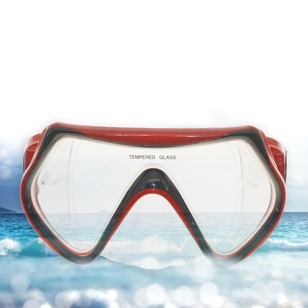 Маски для подводного плавания для взрослых, принадлежности для фридайвинга, очки для подводной охоты, комплект оборудования для ныряния с храпом