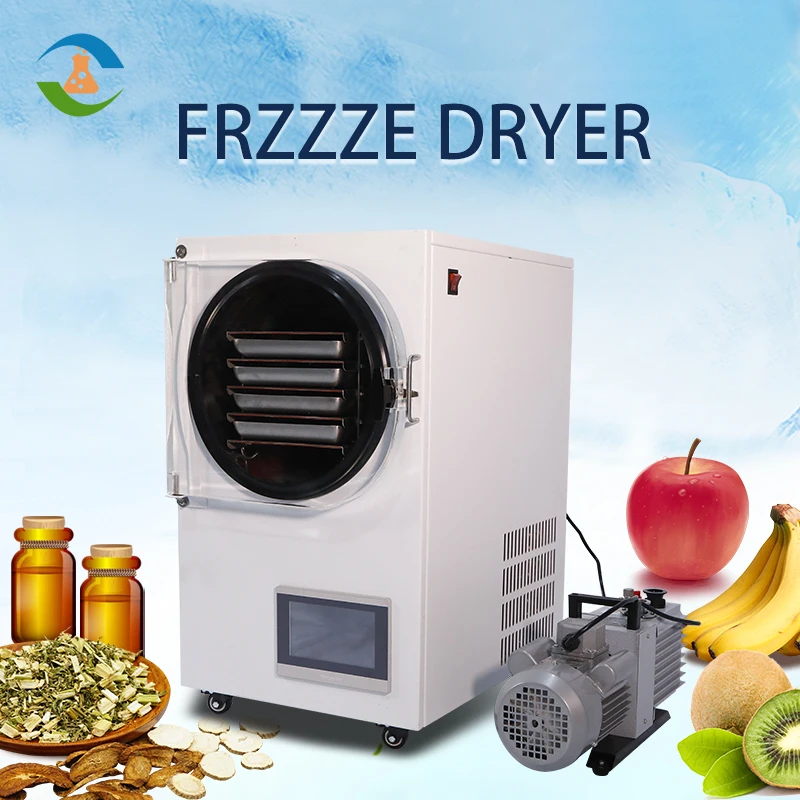 8Kg Programmable Automatic Food Fruit China Vacuum Freeze Dryer Supplier