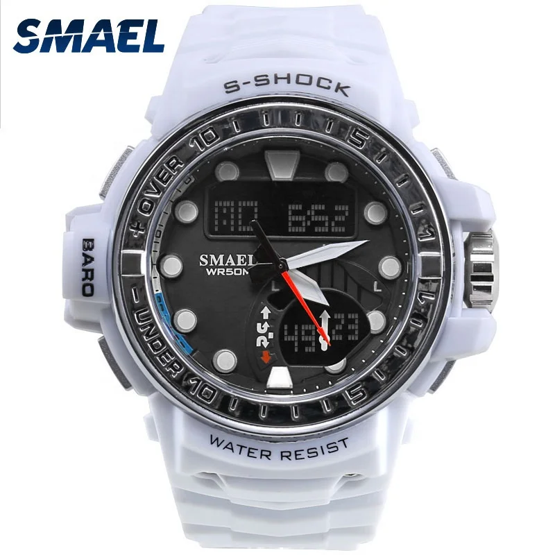 Smael men outdoor new style noctilucent omax digital watch