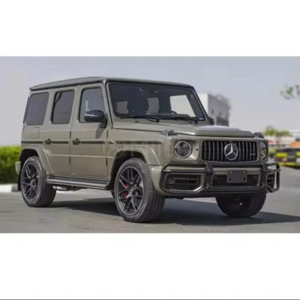 Недавний Подержанный MERCEDES-BENZ г 63 4 0 P Темно-Оливковый автомобиль MAGNO SUV 2021 RHD/LHD доступен для быстрой доставки подержанных автомобилей