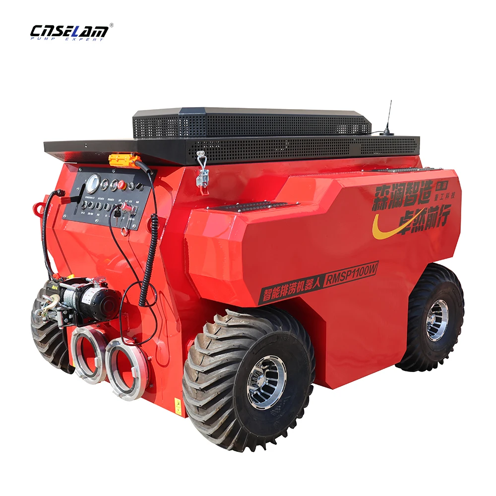 Long distance transmission intelligent amphibious Wheeled drainage equipment WiFi direct connection