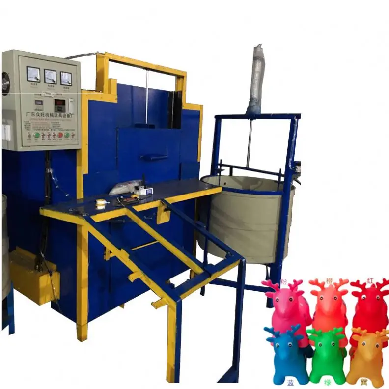 integrated slush molding feeder rotocasting machine rotational molding machine