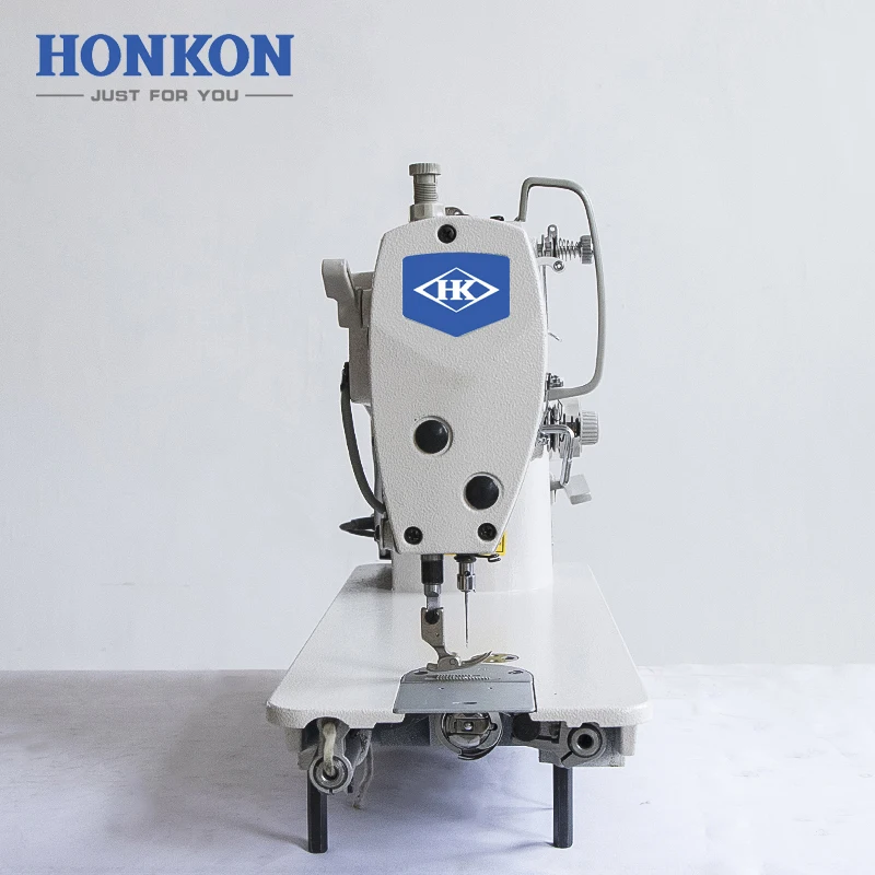 Best price HK8700D mechatronics high speed direct drive lockstitch sewing machine for light of garments