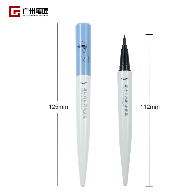 Wholesale High Quality Waterbased Longlasting Private Brand Neon Face Paint Makeup Pastel Colorful Kajal Eyeliner eyelash Set