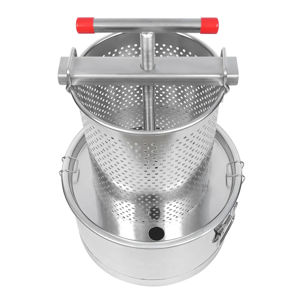 New style automatic bee wax press machine extractor manual honey press machine