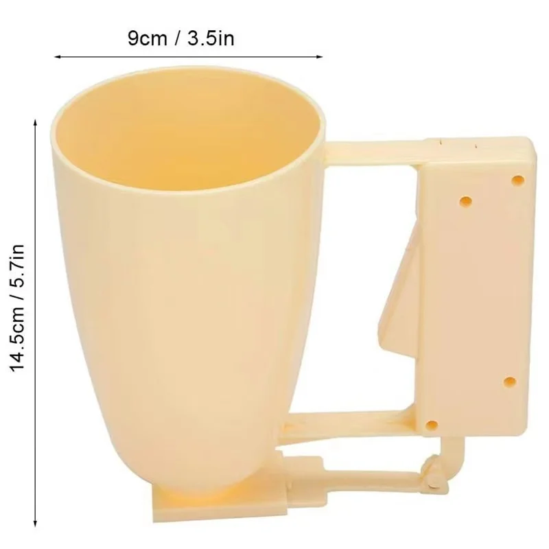 New Cookie Pancake Batter Funnel Kitchen Funnel Baking Tools Icing Candy Chocolate Pastry Accessory Adjustable Batter Dispenser