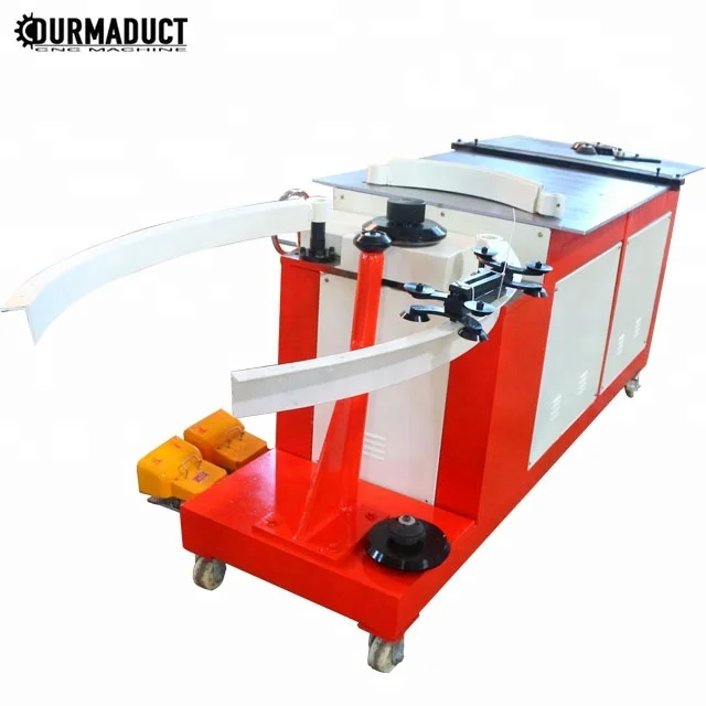 round duct elbow machine Electric/Hydraulic gorelocker for making duct