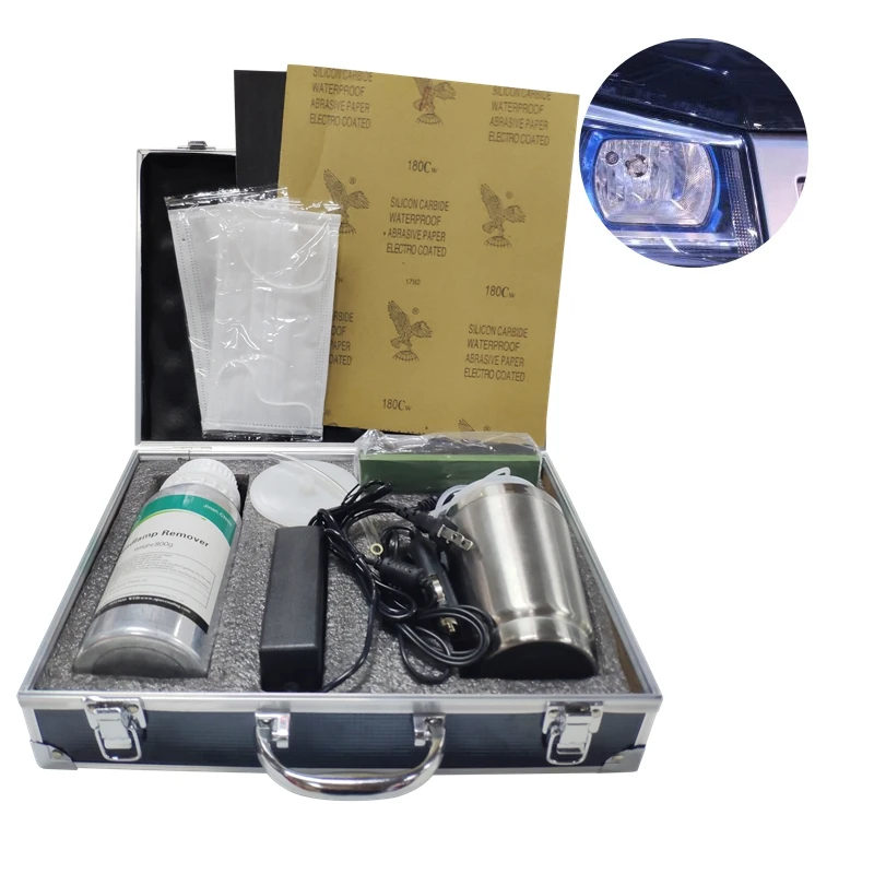 
Car Repair Tool Set for Headlight Renovation Headlight Cleaner Restoration Spray Headlight Restoration Kit Car 