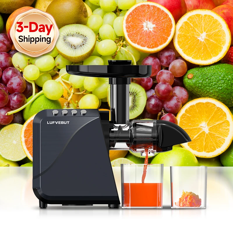 BPA Free Fast 3-day shipping High Quality 250W Juicer Machine Anti-drip Press Orange Juicer Extractor Blenders For household
