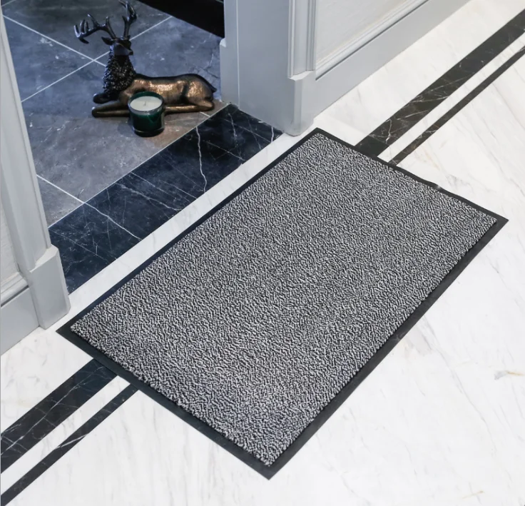 Welcomed   carpets Tufted PP cut pile mat  roll carpet with PVC backing