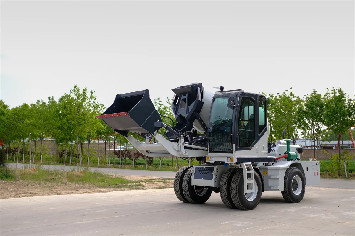 Shanding Official JDY-35C Self Loading Concrete Mixer 3.5m3 Portable Diesel Mini Small Concrete Cement Mixer