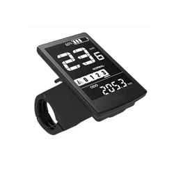 Electric Bicycle Kit Lcd Display Ebike Ca02(uart) 5pin Black Wire Mid Drive 24v 36v 48v 24V/36V/48V LCD Truckrun 0~3/0~5