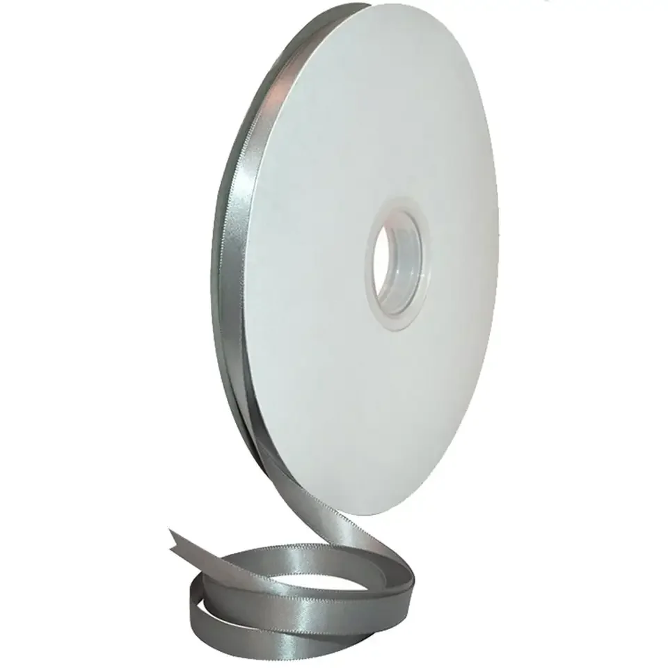 100% Polyester black double face printer for satin ribbon china