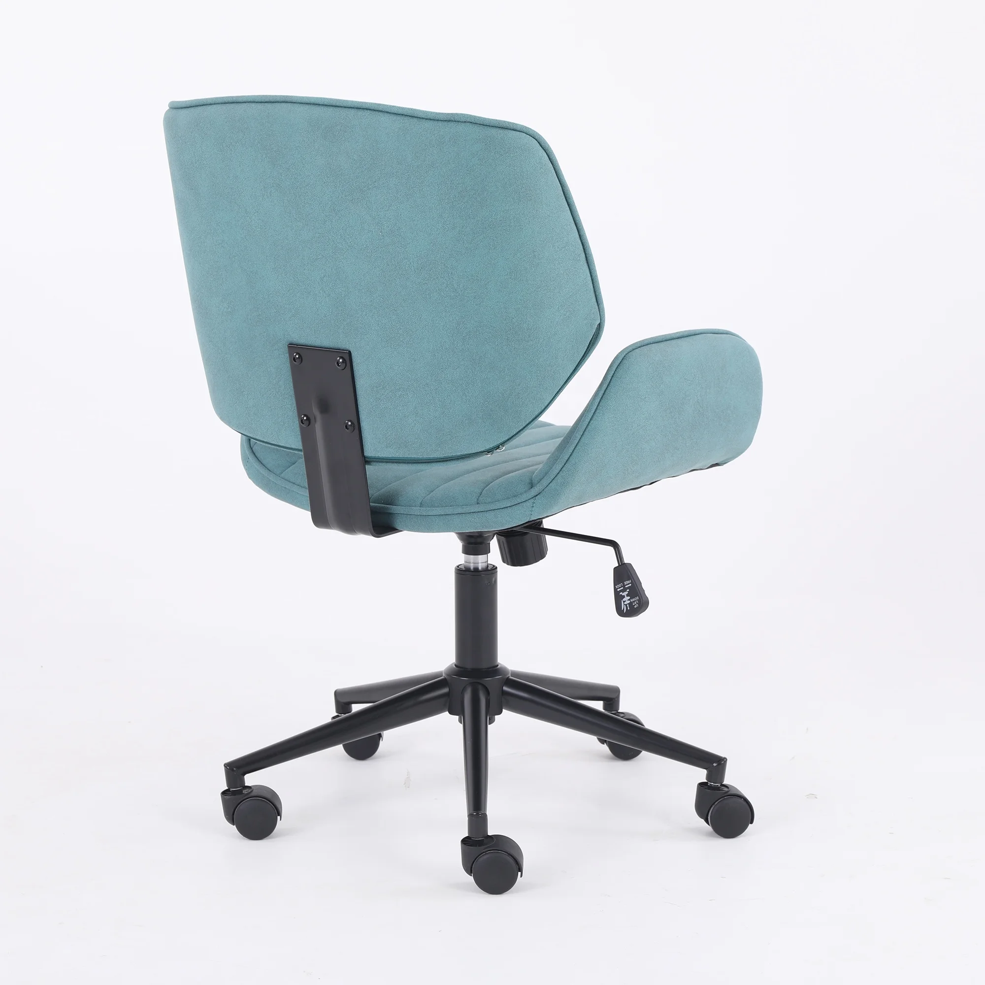 Vanity Arm Chair with 360 Castor Wheels Height Adjustable Soft Home Office Chair Best Seller Swivel Fur Living Room Iron LK-2111