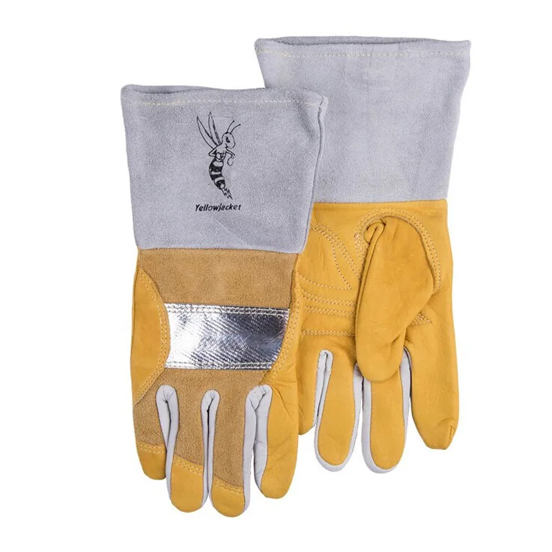 2022 High quality cowhide Tig welding heat resistant work safe welding gloves