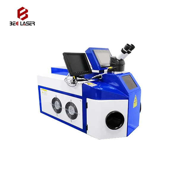 BEC 100W Desktop Type Welding Machine for Gold Silver Stainless Steel Jewelry 3D Jewelry Laser Welding Suitable 117*60*81cm 90J