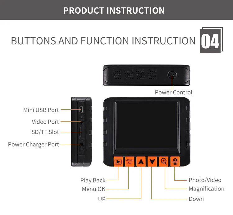 professional car diagnostic tool videoscope engine check car inspection 5.5mm HD wireless handheld borescope inspection camera