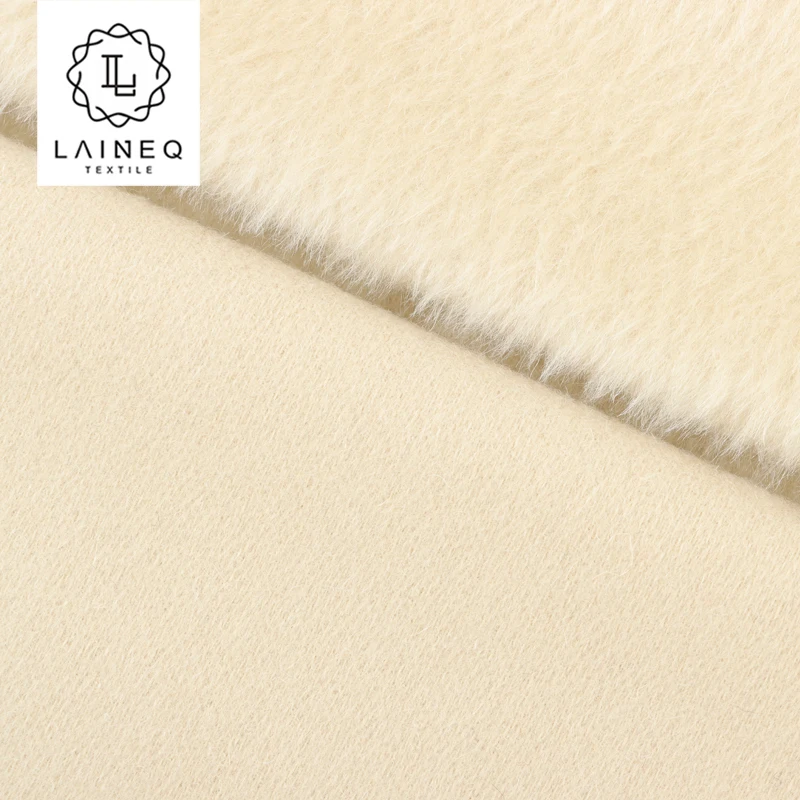 Effortless Elegance: 10% Alpaca 90% Australian Wool Single-Faced 600g Lama Pacos Woolen Fabric For Coat