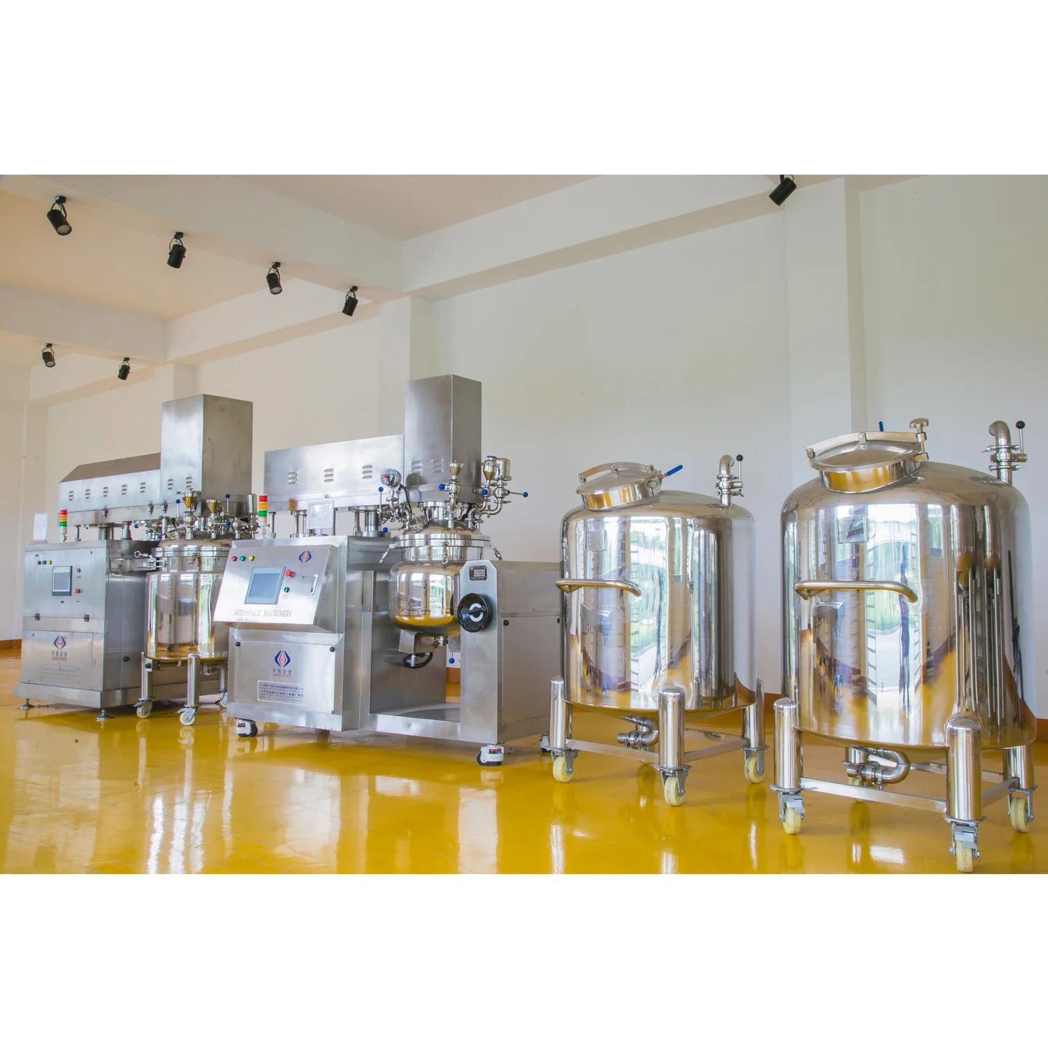 mayonnaise making equipment vacuum emulsify homogenous mixer