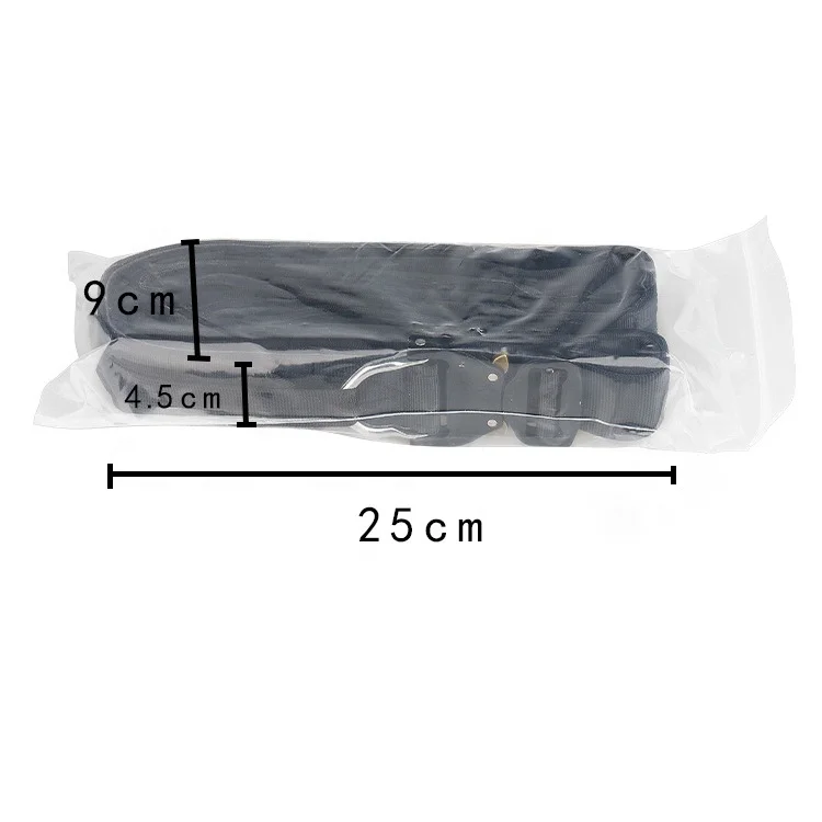 Nylon MOLLE Battle Double Belt with Metal Cobra Buckle and Anti-Slip Pad Inner Belt Law Enforcement Tactical Utility Duty Belt