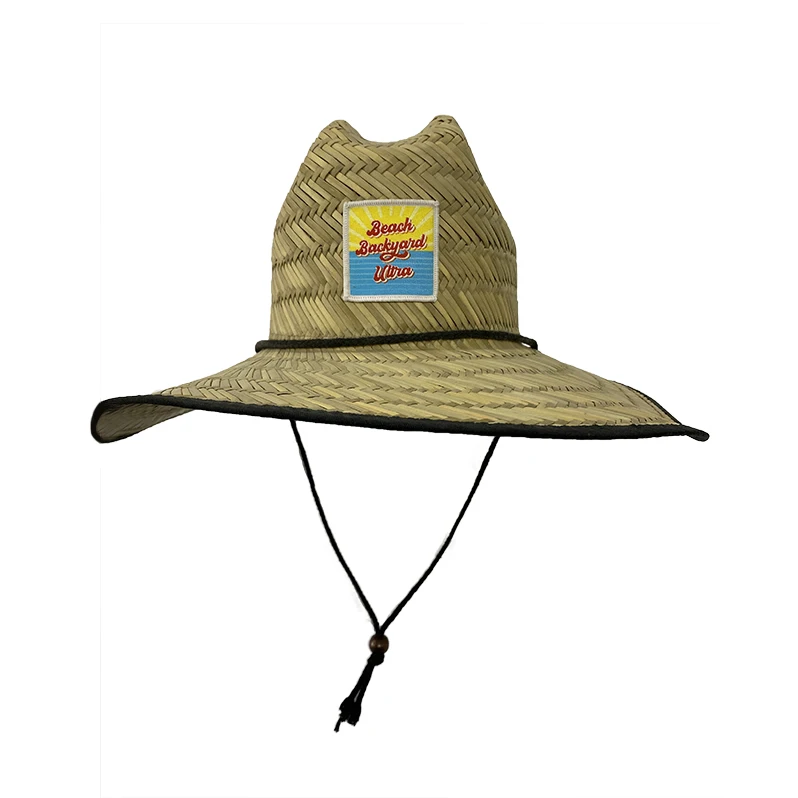 Australian Mexican Hot Sale Adults Summer Outdoor Straw Hat Beach Sunscreen Original Straw Hat With Custom Logo