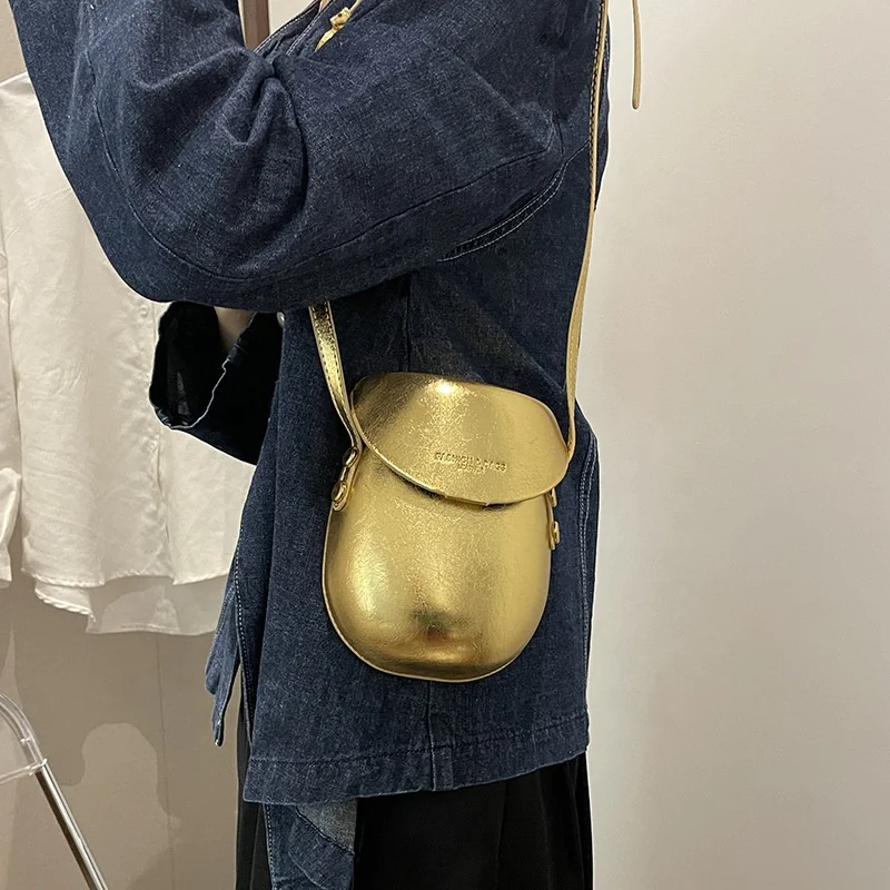 2024 Summer Fasjopm Shoulder Purse for Women Phone Bottle Shape Cross body Ladies Korean Small Bags for Phone