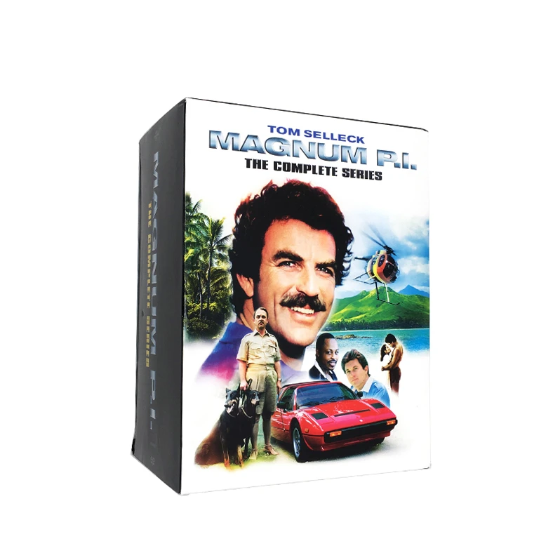 Magnum P.I Сезон 1-8 полная серия 42 диска оптовая продажа с завода DVD фильмы сериалы мультфильмы Регион 1 бесплатная доставка