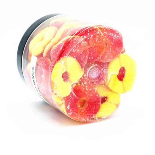 2019 Fancyli OEM Welcome Sleep CBD Gummies Rings of Peach Flavor Fruity CBD Edibles
