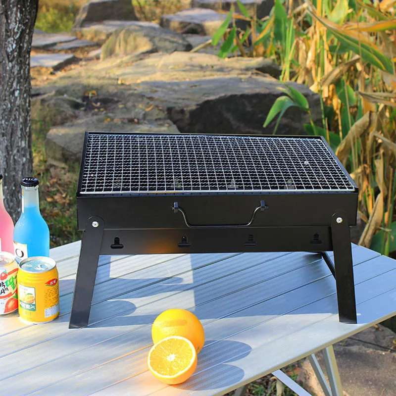 
Wholesale promotional outdoor barbecue grill 3-4 people simple barbecue grill 