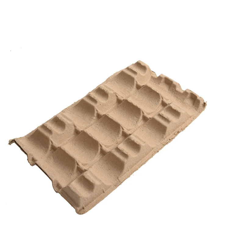 Fast Delivery Cheap Wholesale Cheap Degradable Moulded Wine Bottle Pulp Trays For Sale