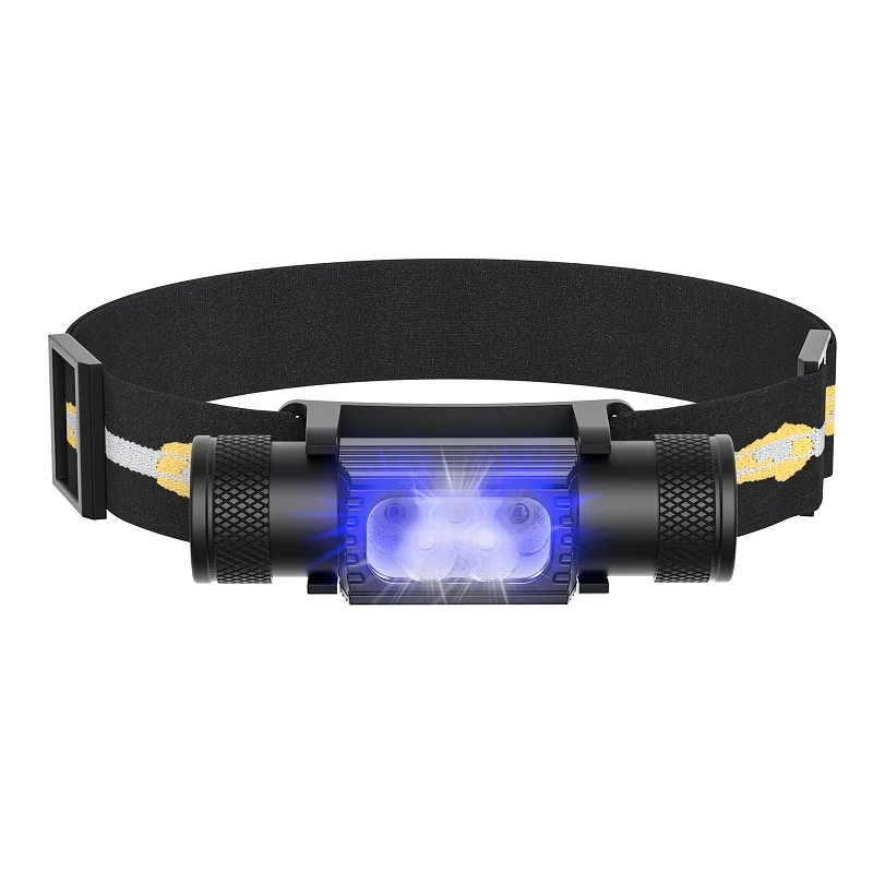 Factory Directly Sale New Arrival High Quality Waterproof Recharge 18650 Fishing Head Light Flashlight