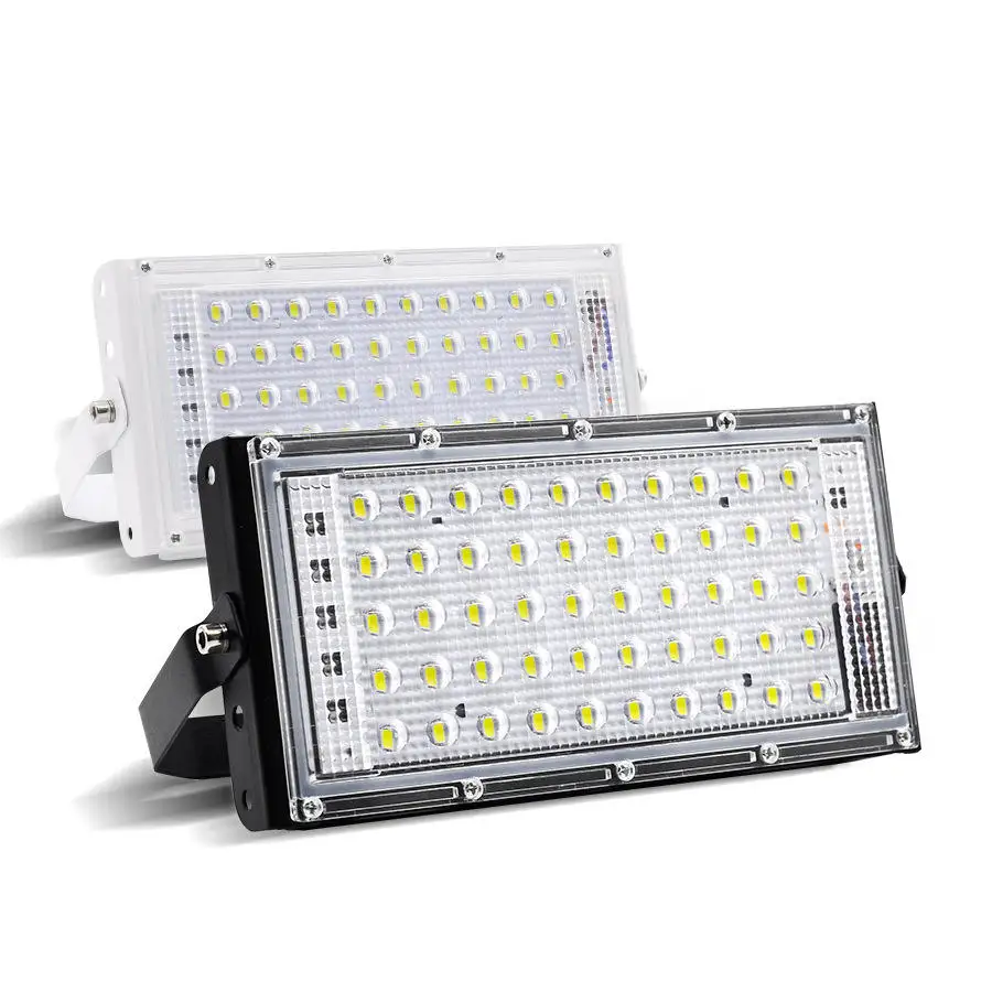COYOLED светодиодный прожектор алюминий 50 Вт RGB AC220 в синий зеленый красный цвет 5054 smd Светодиодный для