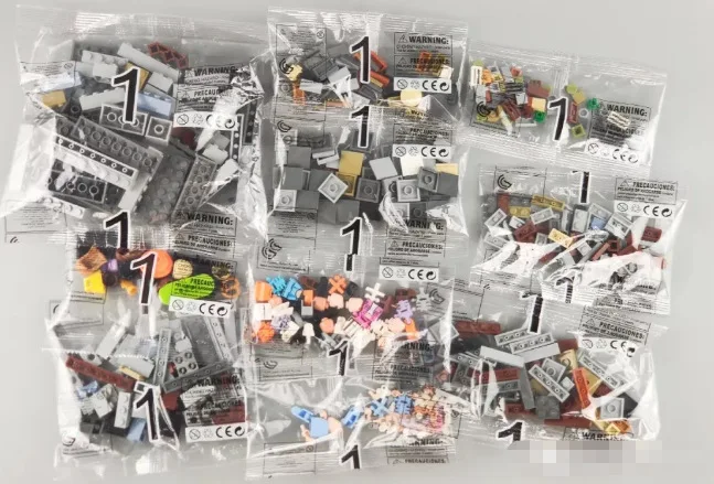 Wholesale 4030pcs City Street View Block Brick Toys Old Pub Model DIY Small Particle Building Block Sets for Kids