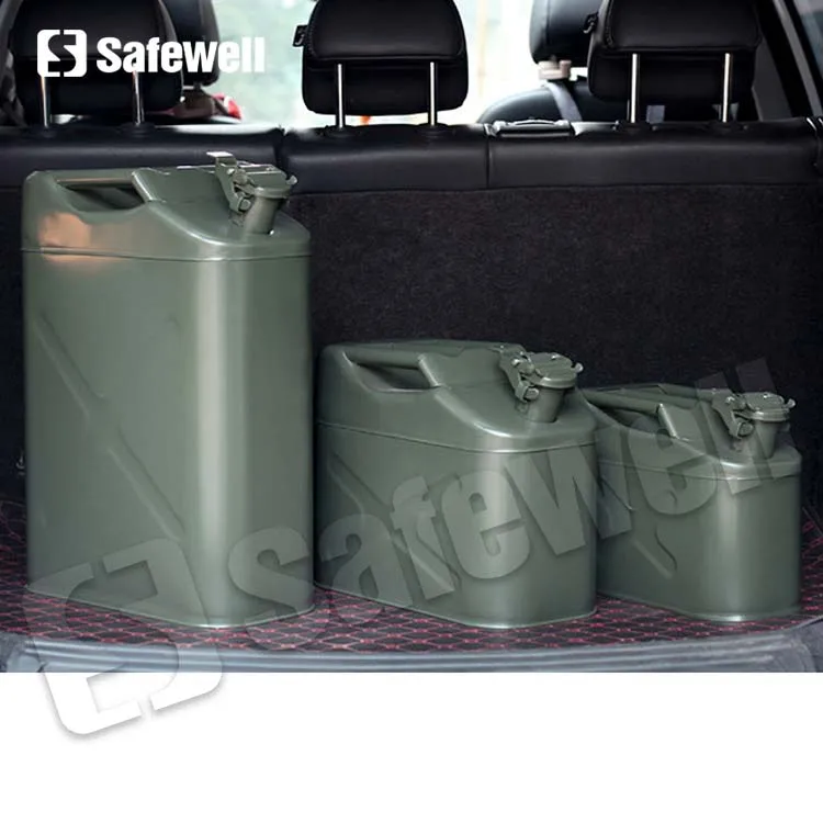 SWJC-06 High Quality Steel Petrol Fuel Tank Vertical Gas 20L Jerry Can