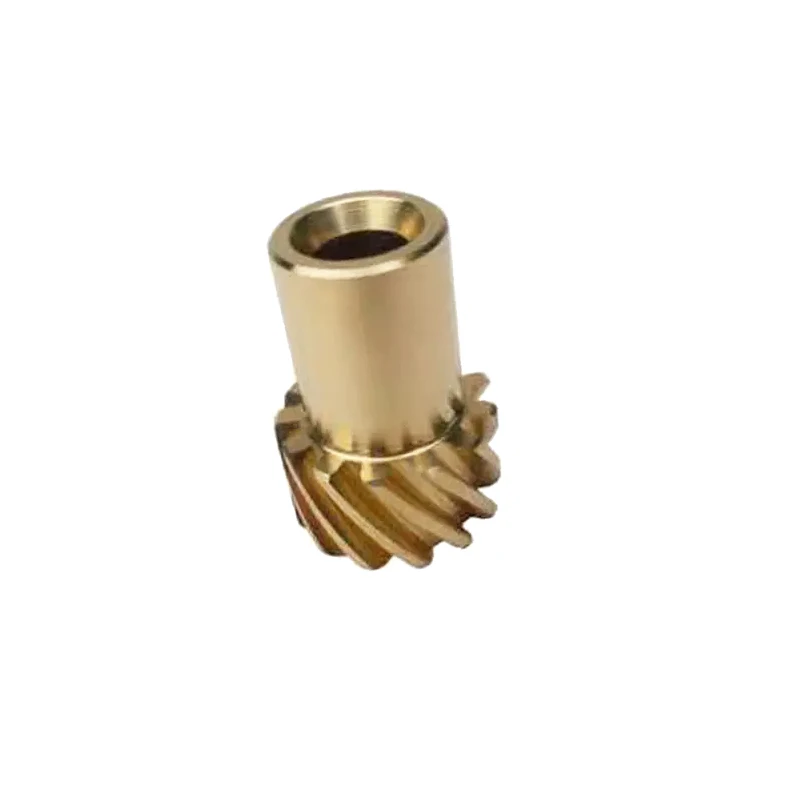 weite OEM ODM Factory Plastic Stainless Steel or Precision Metal Mini Small Worm Brass Gear for Auto