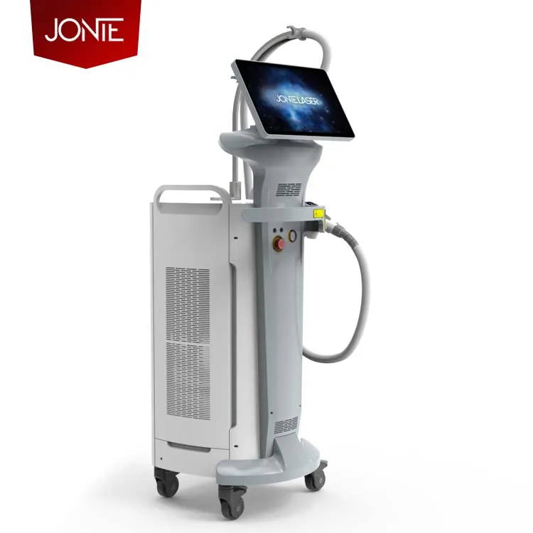 Professional CE TUV 755 808 1064 Ddiode Laser Permanent Hair Removal Machine For Sle