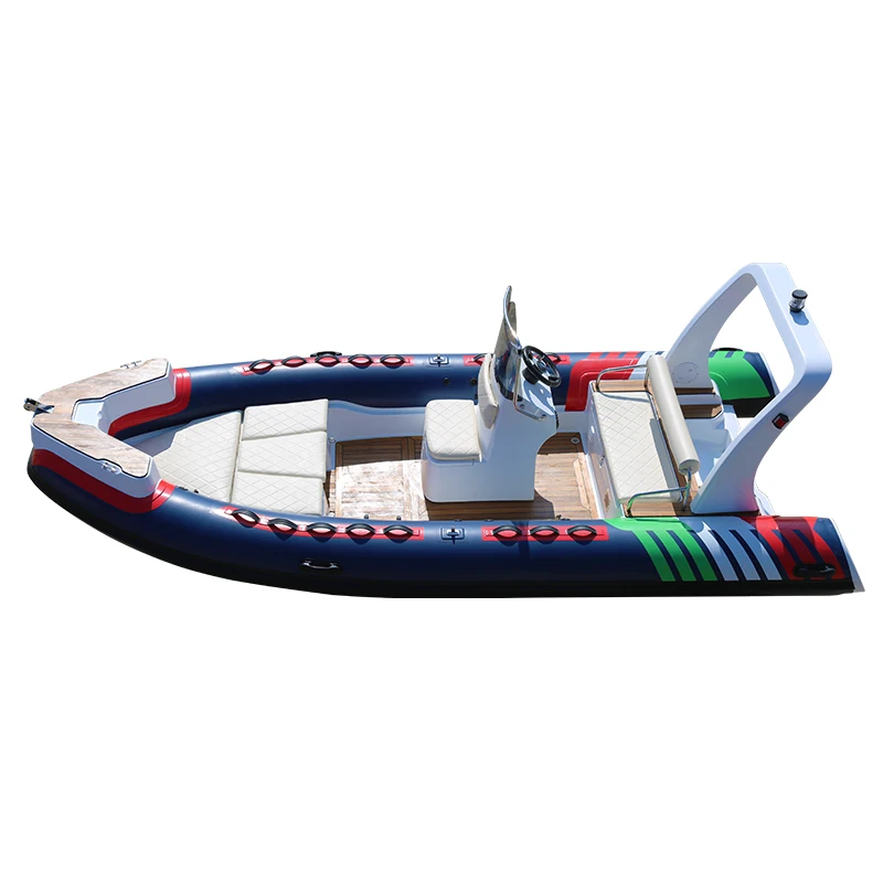 Inflatable Rubber Boat  Luxury yacht Boats with CE in Hypalon or PVC Fishing and Sport Dinghy Made In China