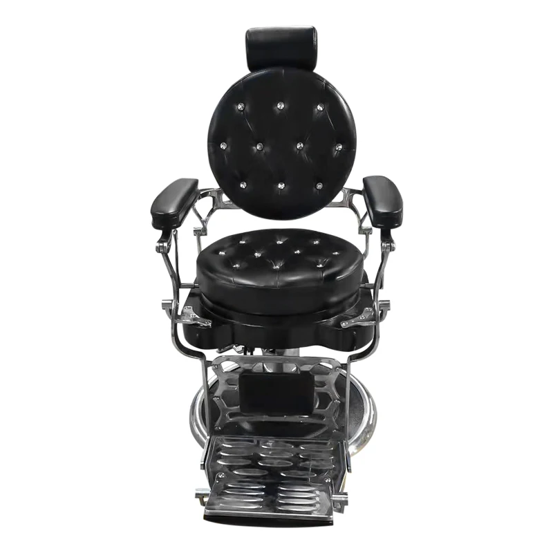 hot selling gentle wood armrest barber chair for hairdressing