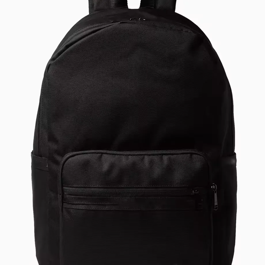 Custom RPET Nylon Black Backpack Off-duty Casual Backpack Comfortable Laptop Backpack for Work Travel Outdoor