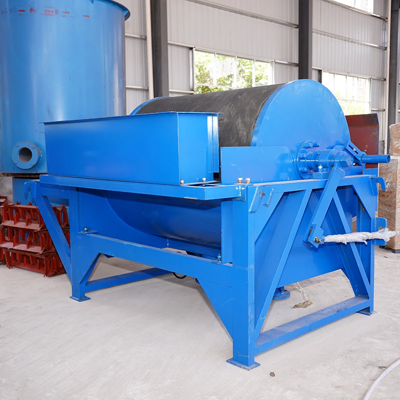 Iron Ore Tin Ore Feldspar Magnetic Powder Separator High Efficiency Separation Equipment Wet Type Magnetic Drum Separator