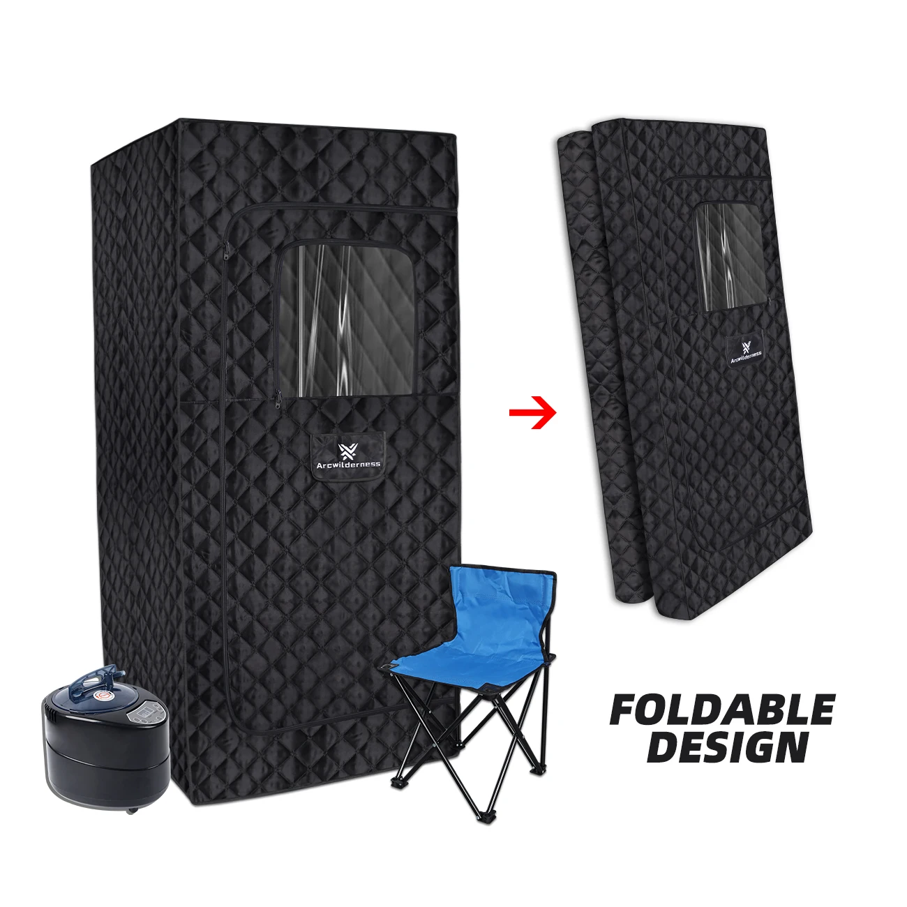 Wholesale Portable Saunas at Home Sauna Affordable Personal Portable Steam Foldable Sauna for sales