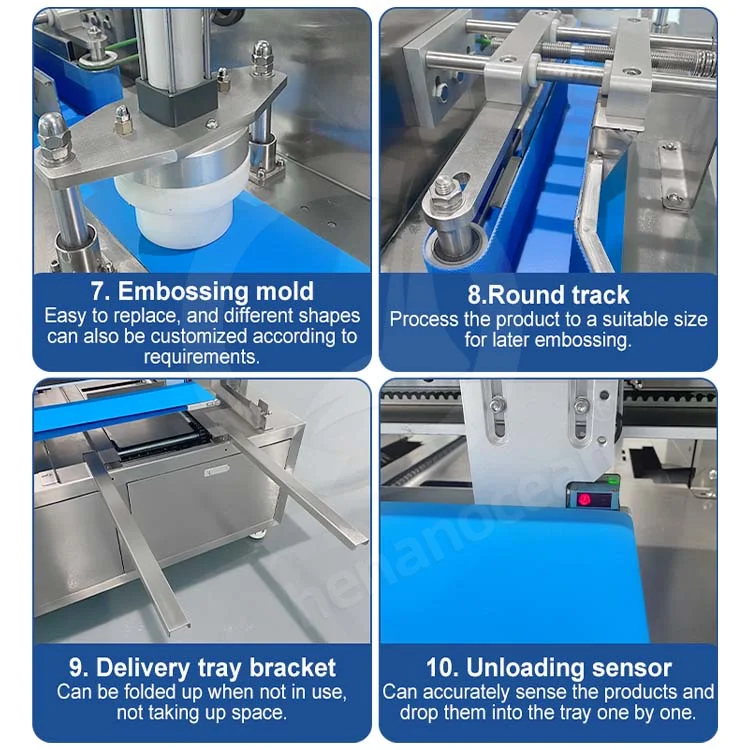 OCEAN Daifuku Mochi Kubba Maker Kibbeh Encrust Kuba Maamoul Machine Falafel Automatic Line