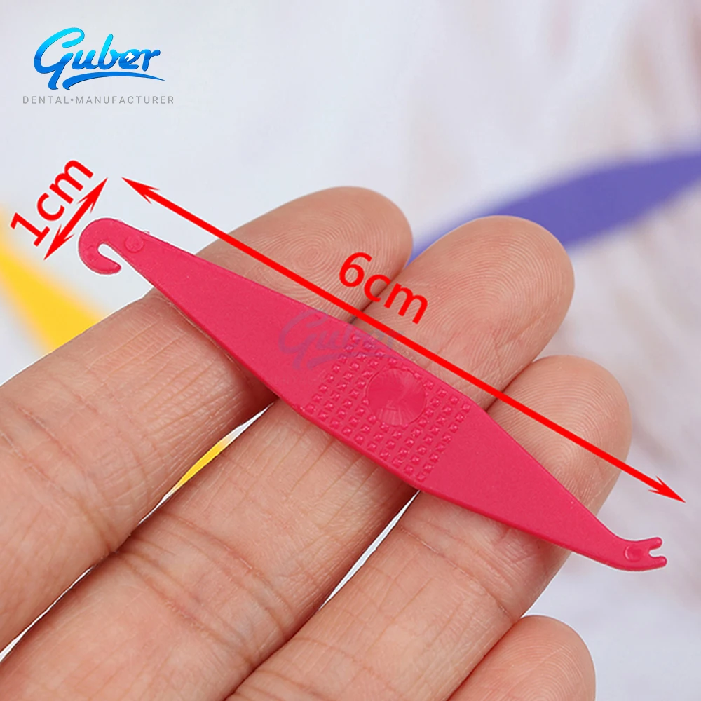 ISO Certified Orthodontic Braces Elastic Rubber Bands Placer100pcs Colorful Orthodontic Ligature Directors Dental Equipments