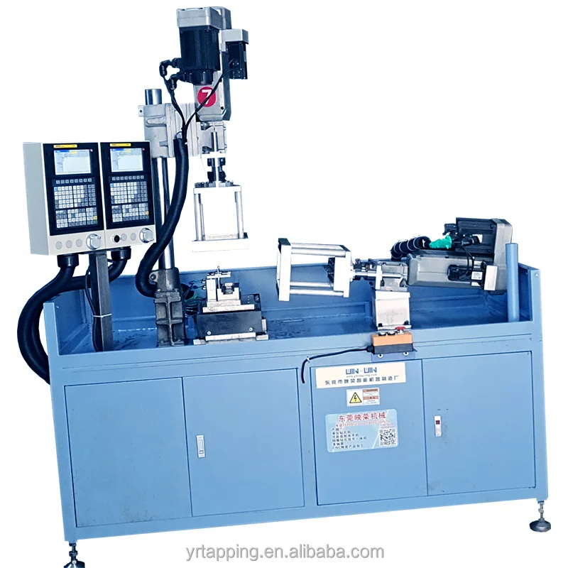 Multiple spindle 16 holes drilling tapping chamfering machine automatic Horizontal and vertical compound tapping machine