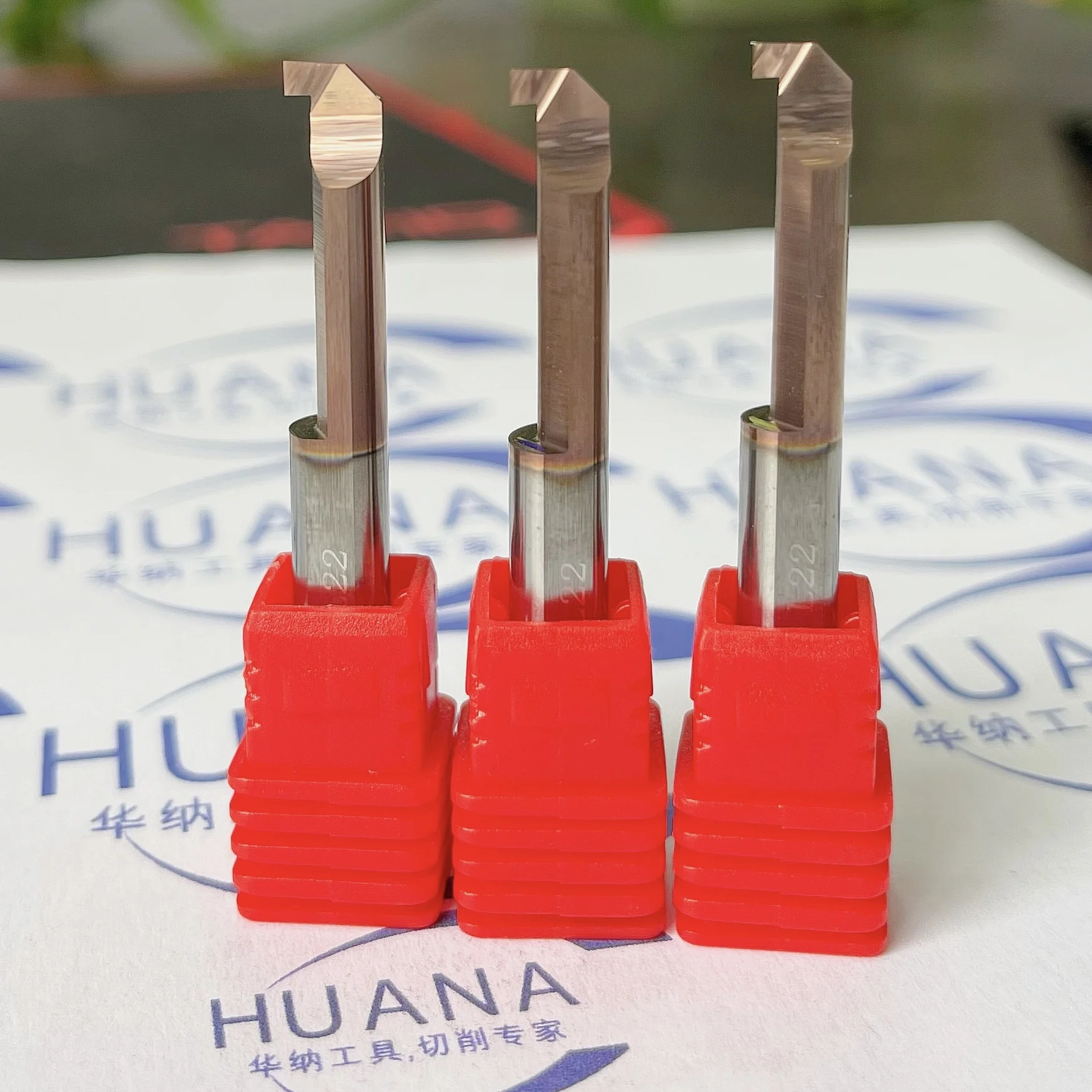 HUANA Micro Boring Tool CNC Cutting Tool Carbide Non-standard End Mill for Turning