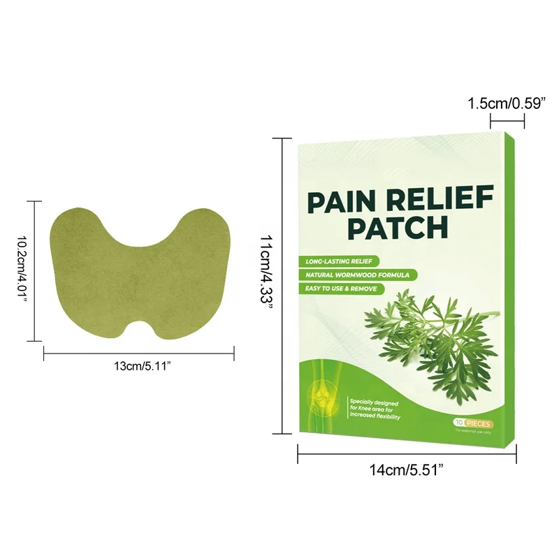 wormwood natural period pain relief  knee leg bones muscles pain relieve health care patch