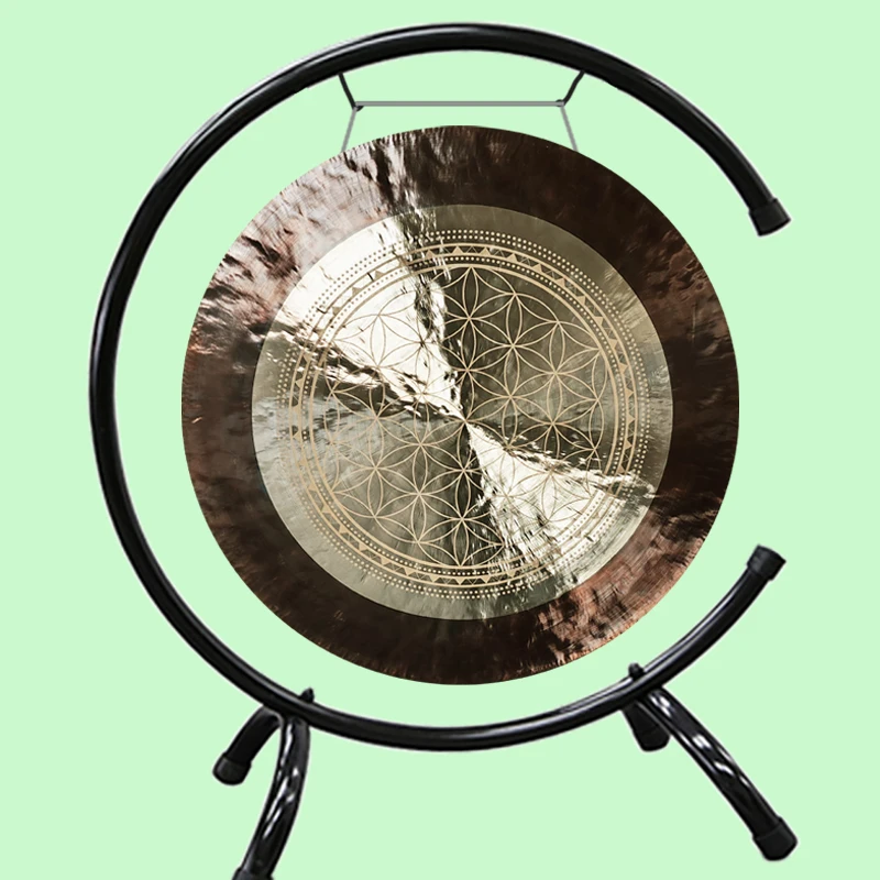 Wuhan factory sales custom-built gong 40 inch life flower chao gong